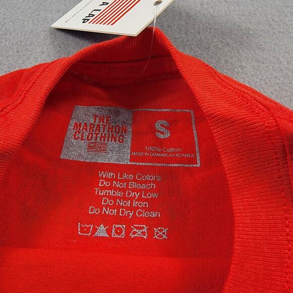 The Marathon Clothing Crenshaw Shirt Mens Small Red Graphic Tee TMC Streetwear - Picture 3 of 9